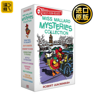 Miss Mallard Mysteries Collection   Robert Quackenbush  英文原版