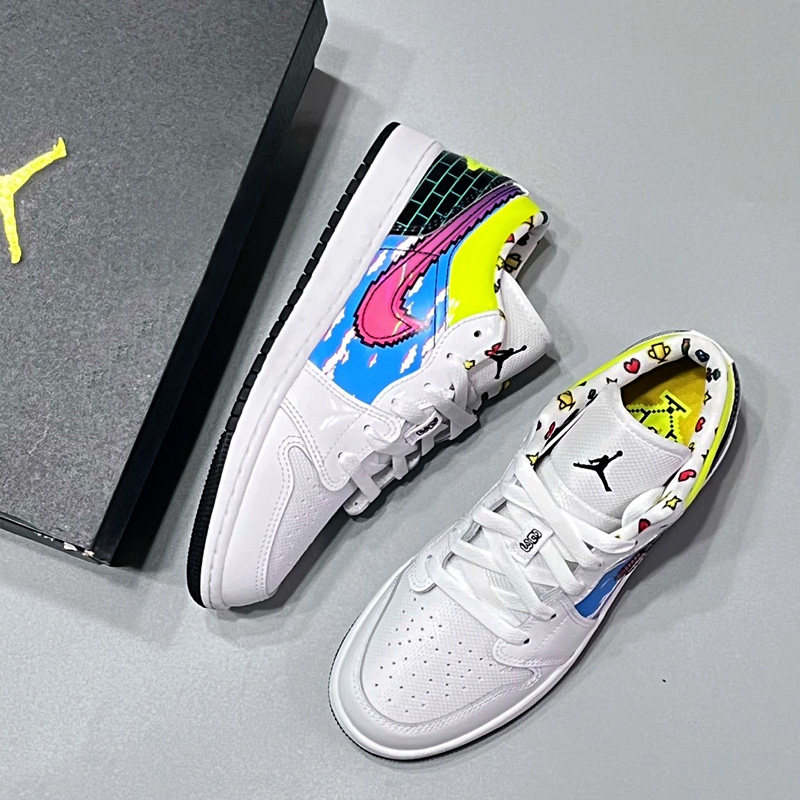 耐克棕色球鞋篮球复古低帮冰淇淋air白棕色aj1篮球鞋