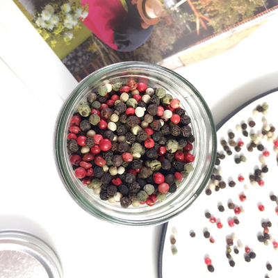 story owl 红绿白黑四季胡椒粒红胡椒 三文鱼牛排西餐调味料