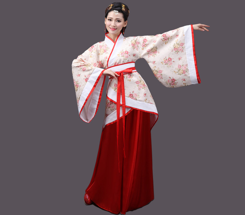 热销汉服女 曲裾裙