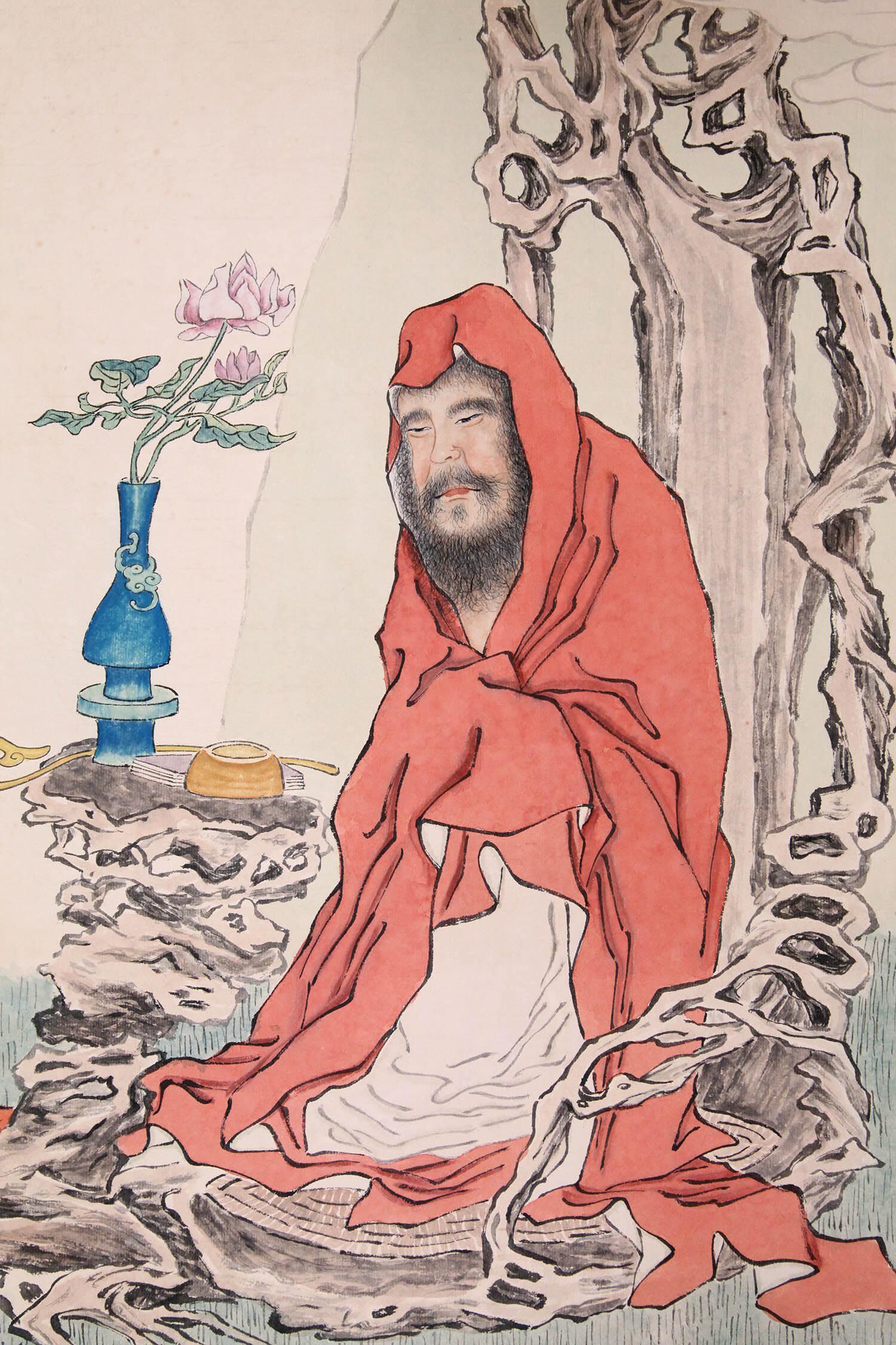 钱化佛《佛寿无量》