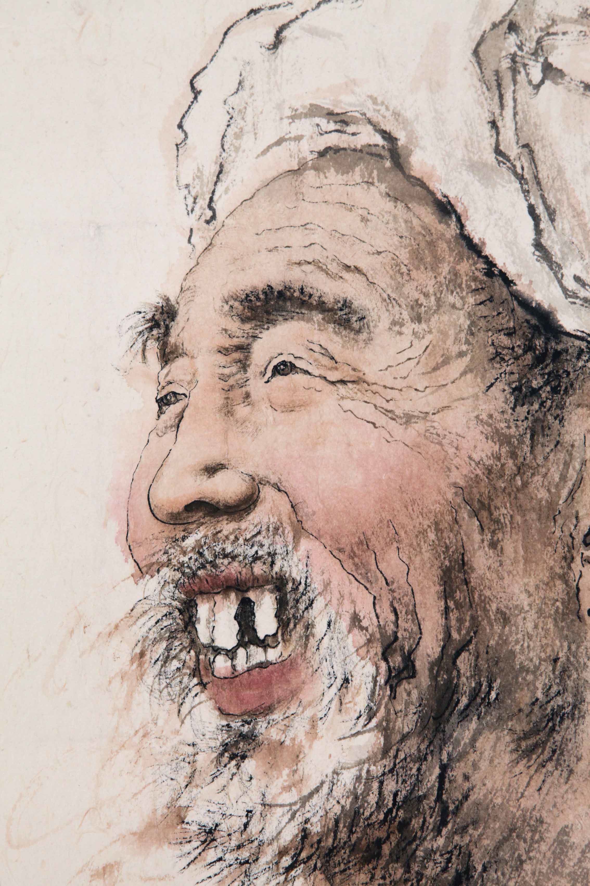 王子武 《陕北老人》