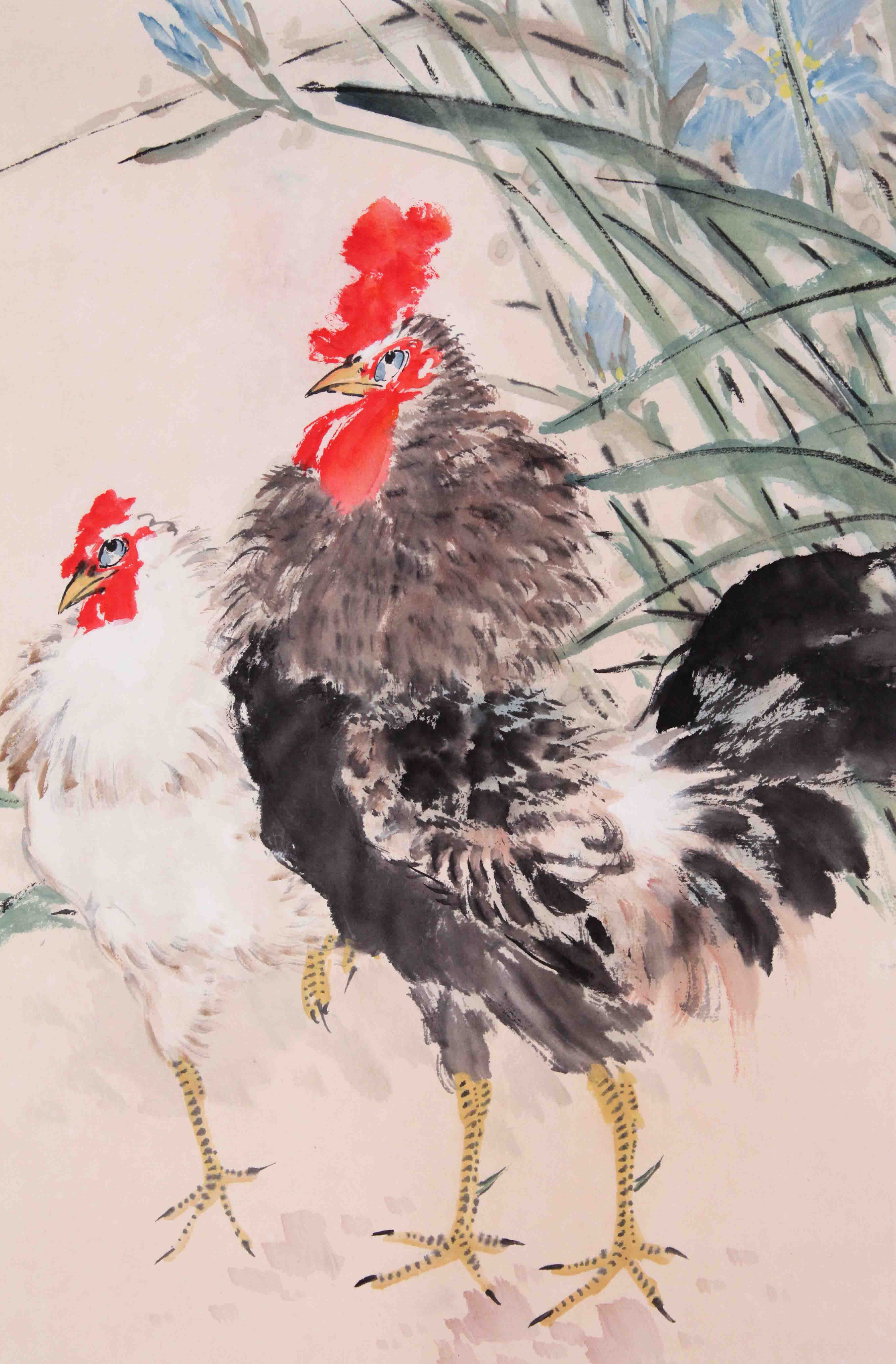 王雪涛《双吉图》