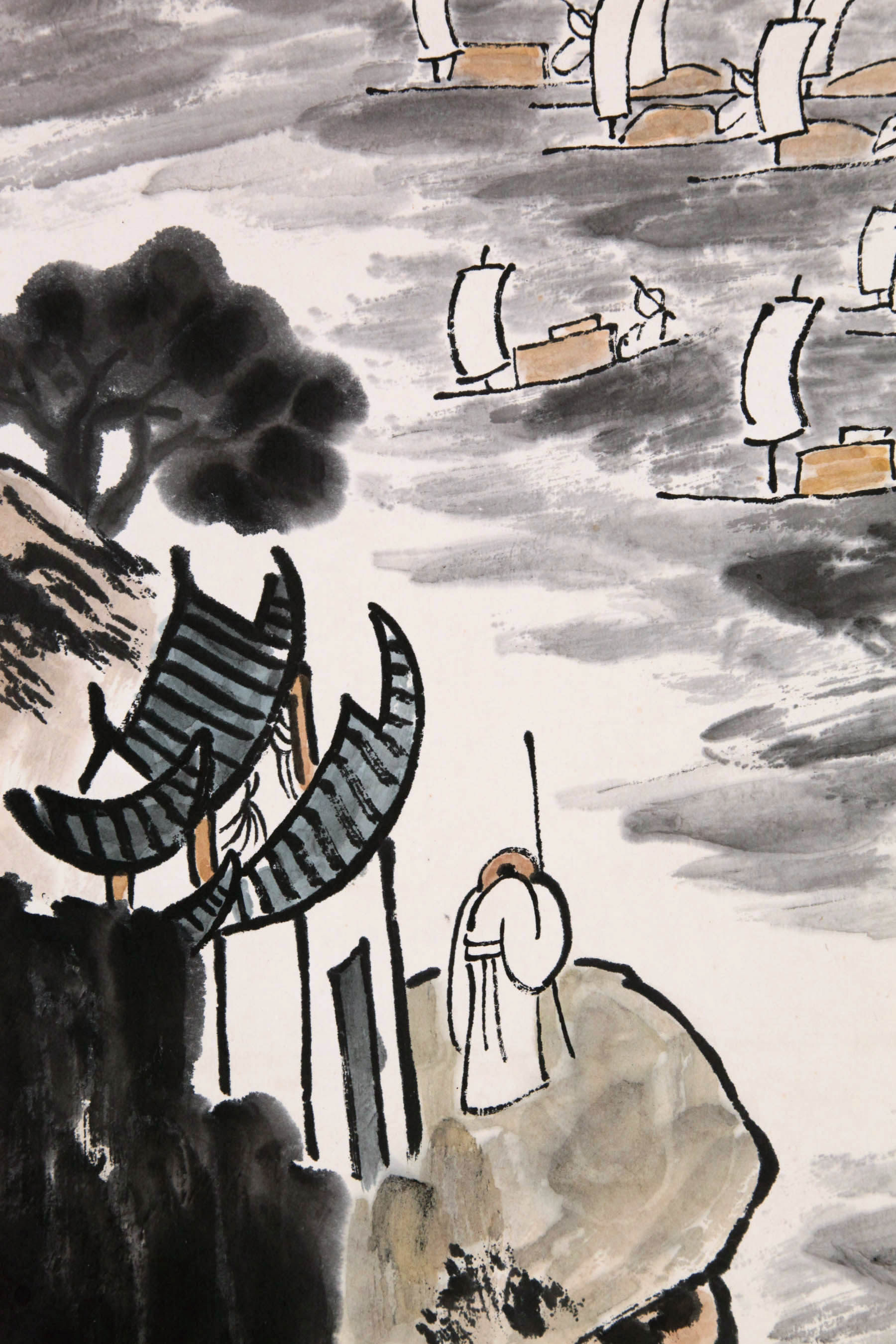 陶博吾《千帆破风图》