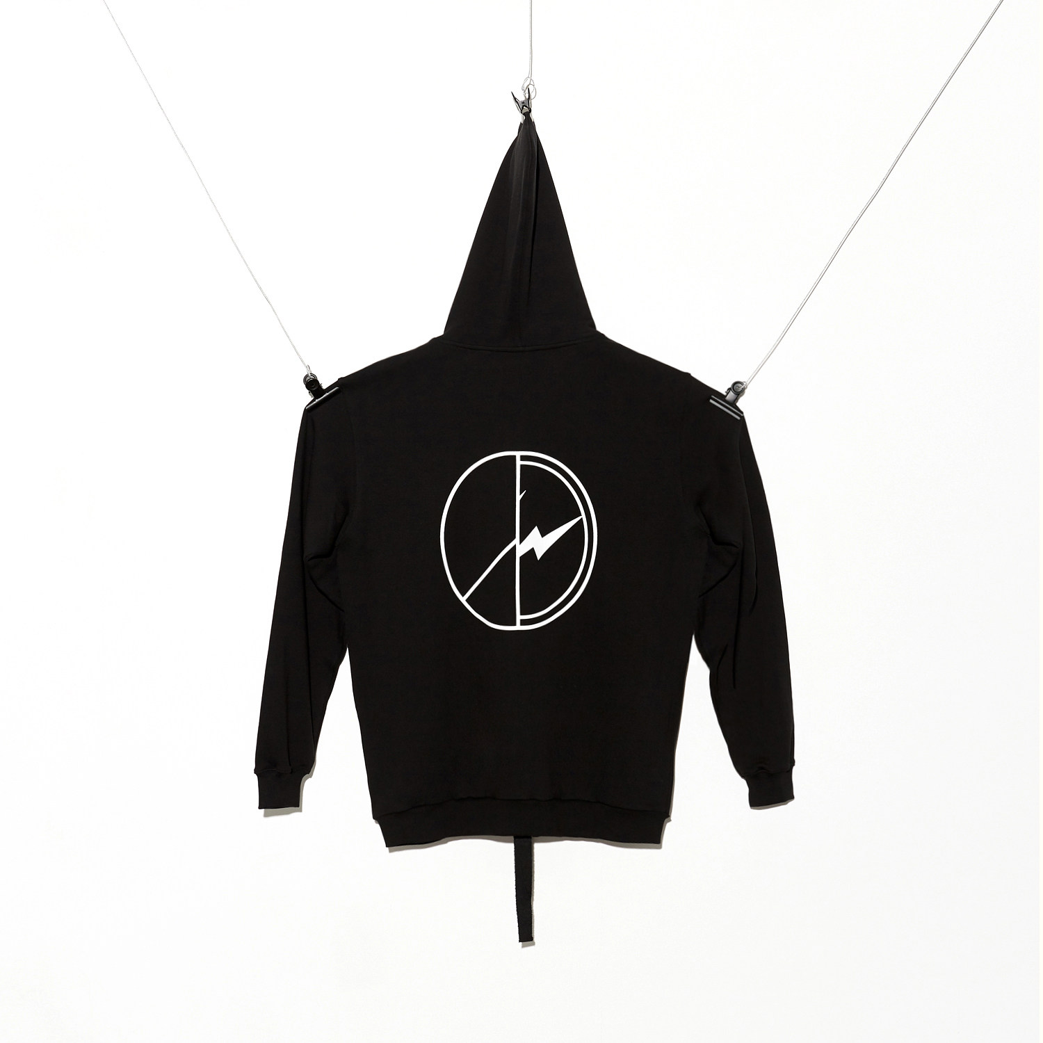 peaceminusone官网正品gd权志龙联名藤原浩闪电开衫连帽卫衣外套