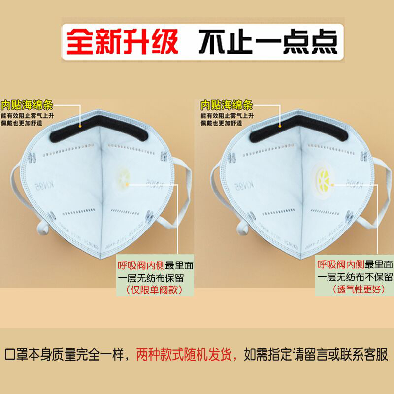 飞盾KN95防护口罩透气防尘工业灰粉尘喷漆异味防飞沫口鼻罩含熔喷