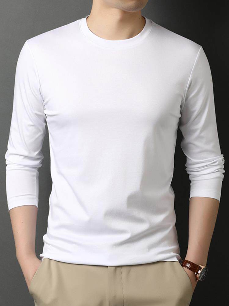 广东 广州ghooi旗舰店男装t恤更新时间:2022年03月17日白色纯棉长袖