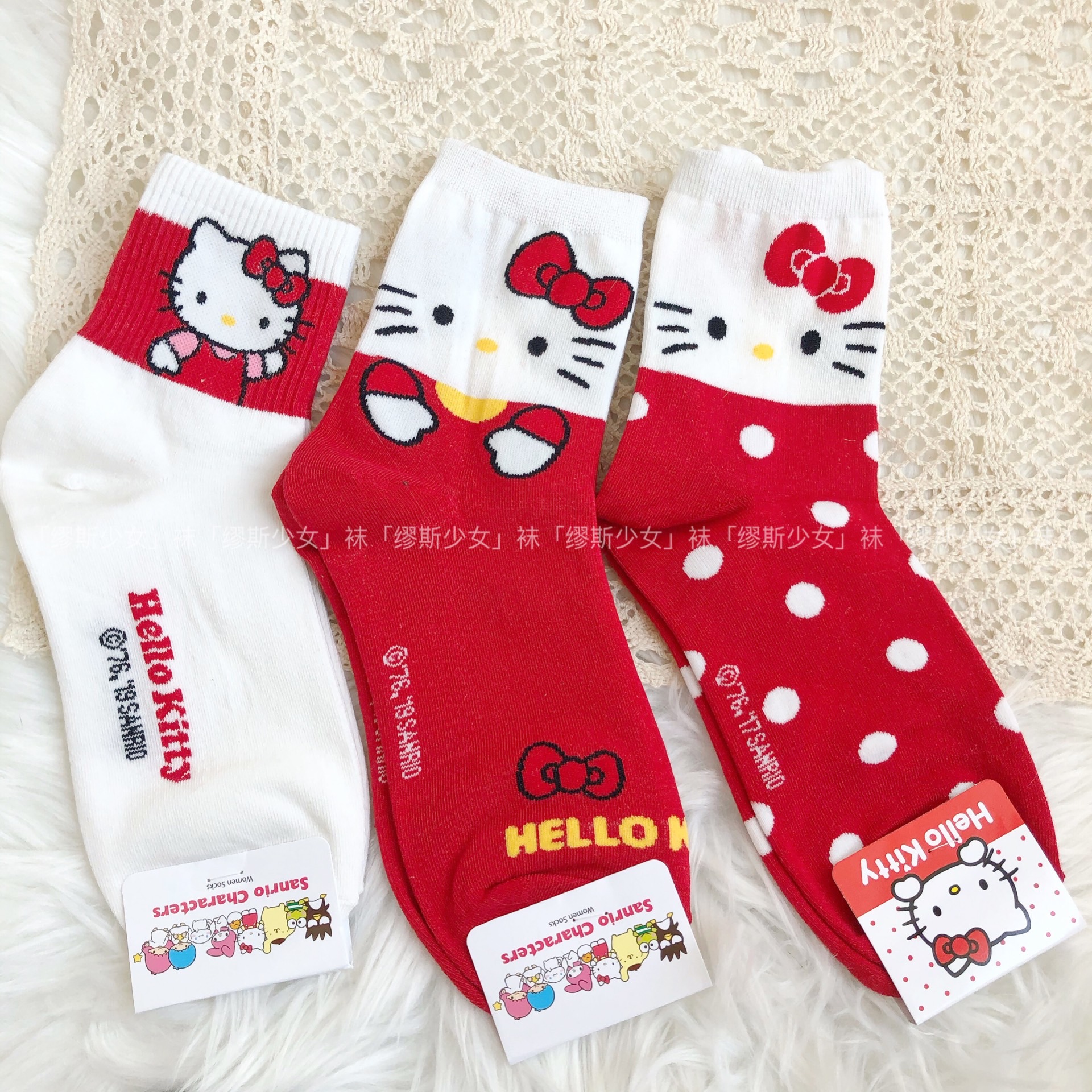 日系可爱软妹洛丽塔lolita美乐蒂hellokitty凯蒂猫jk制服中筒短袜|msdalam kategori Pakaian Dalam/seluar dalam lelaki/tracksuit, Sock/bottoming stoking/stoking/kaki sarung kaki - dari Buy2taobao.com untuk memberikan perkhidmatan ejen Taobao profesional membeli