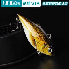 澳洲品牌 彩绘颤泳震动路亚饵VIB 全泳层沉水VIB 鱼/军鱼/梭鱼