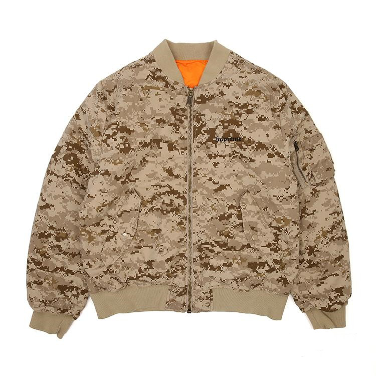 全新正品 沙漠迷彩 SUPREME17FW DIGICAMOMA1双面迷彩MA1夹克在类目 闲鱼优品, 潮品服饰, 男装, 棉衣中 - 来自Buy2taobao.com提供专业的淘宝代购服务