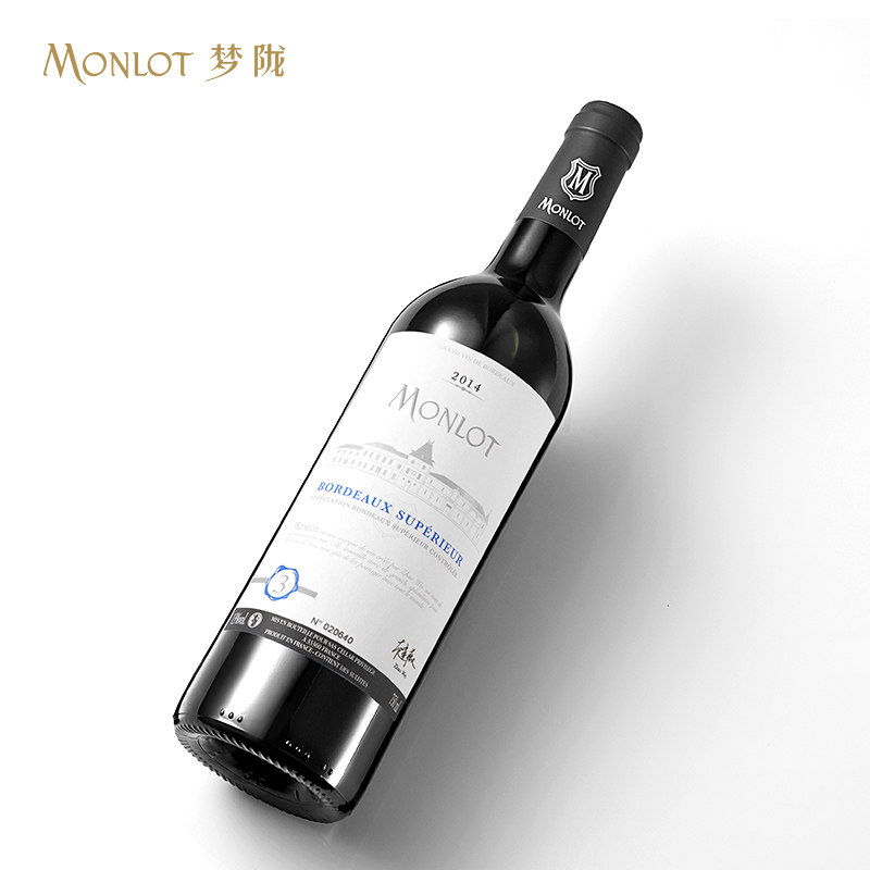 赵薇梦陇酒庄红酒优选波尔多2014经典ii干红葡萄酒单/双/六支装