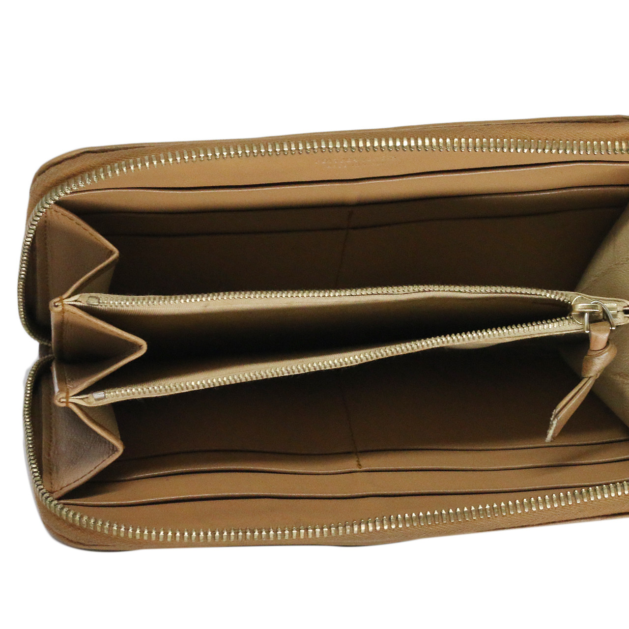 [9.0新]葆蝶家bv中性钱包棕色羊皮1127