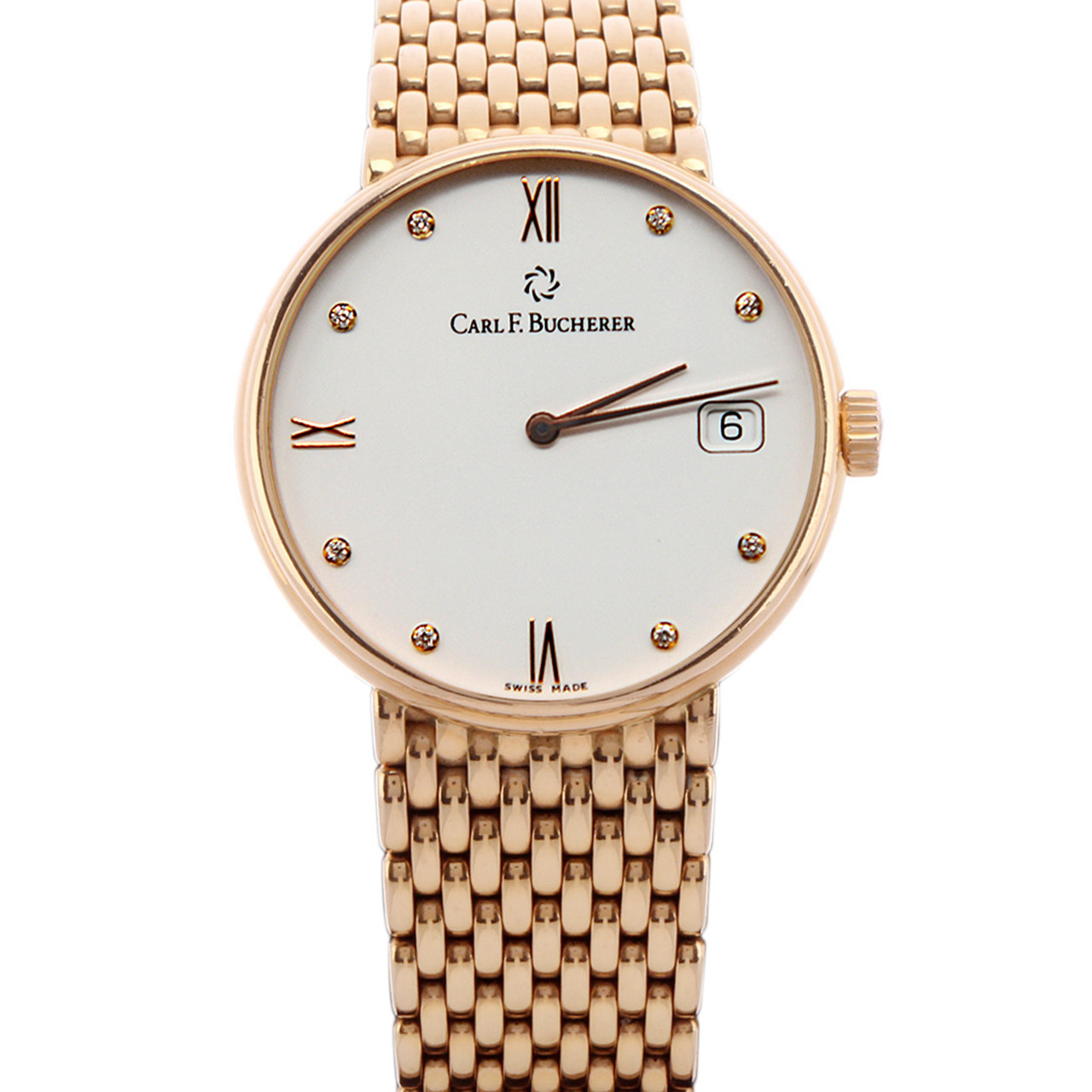 [9.5新]宝齐莱-石英-18k玫瑰金-女表-pib18-1014