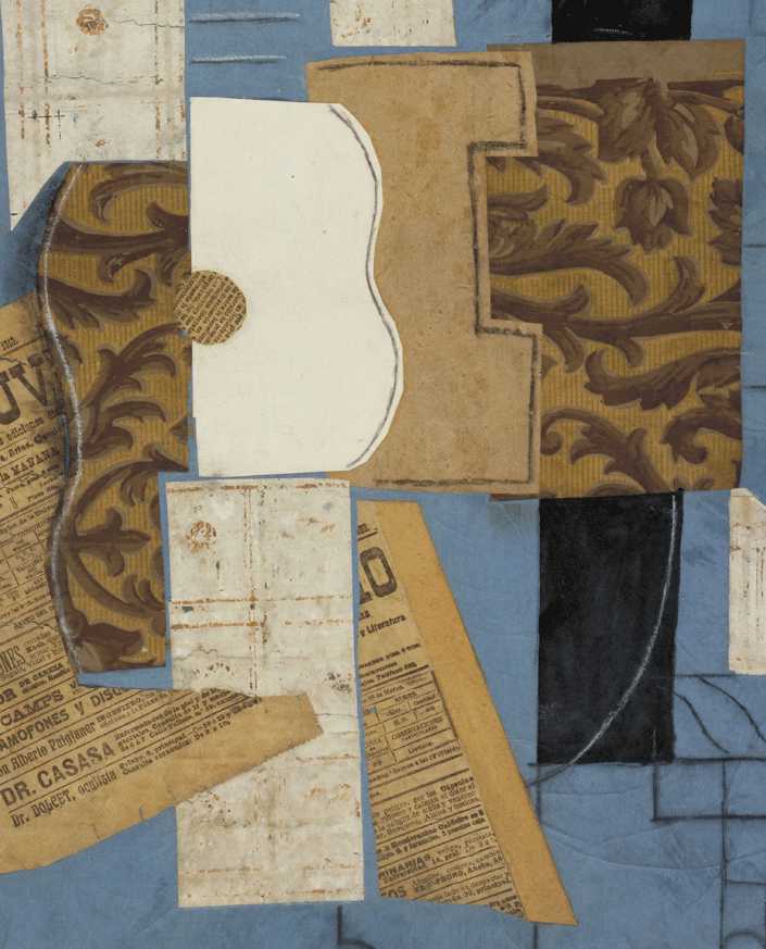 鲁伊斯.毕加索《吉他》数码版画