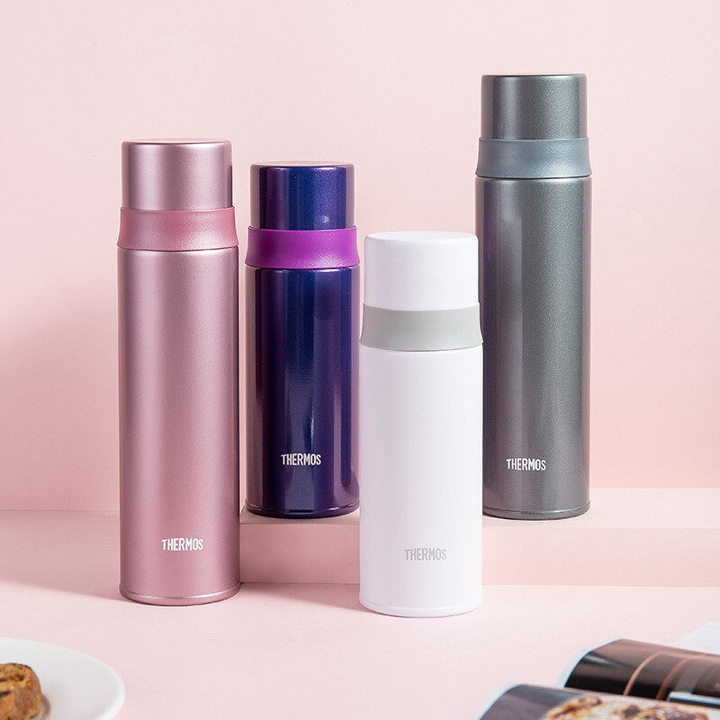 膳魔师保温杯女高颜值可爱不锈钢男学生杯子直身便携水杯ffm370s