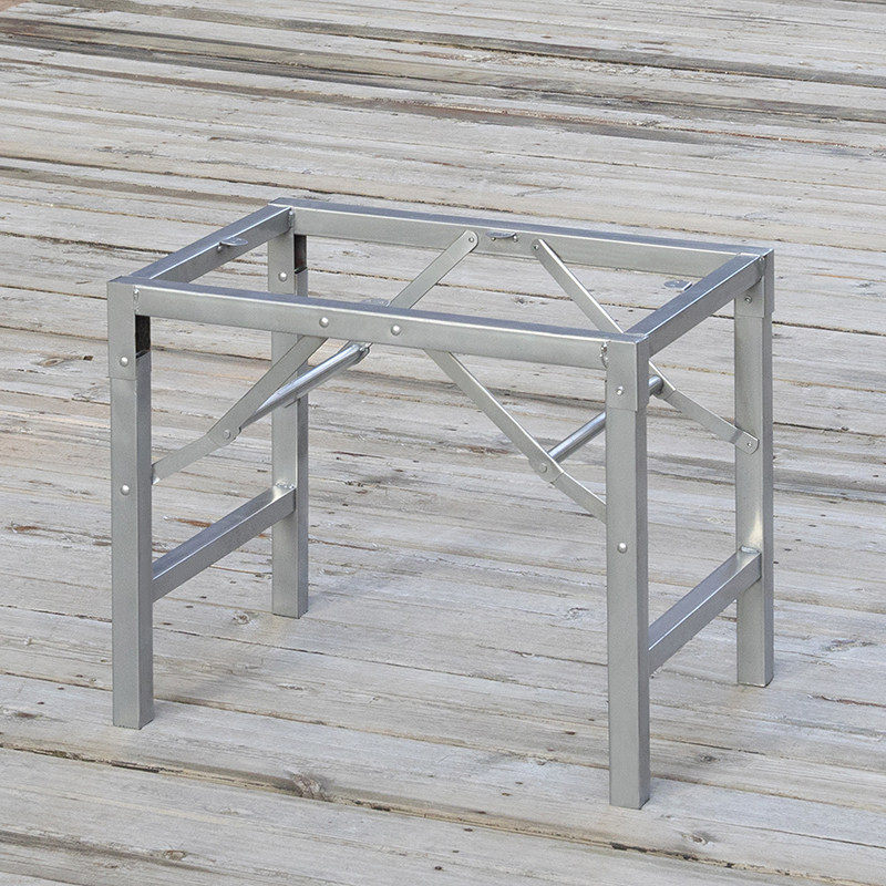 桌子腿支架 折叠桌腿金属桌腿饭桌折叠架子餐桌腿 餐桌脚折叠桌架