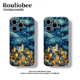 油画梦幻屋子适用iPhone16pro手机壳13苹果15promax小众12套11华为mate60新款p70卡通vivo小米14红米荣耀oppo