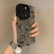 蝴蝶结凯蒂适用苹果16promax手机壳16新款iphone15promax网红15全包磨砂皮质13防摔12卡通14Pro软壳11保护套