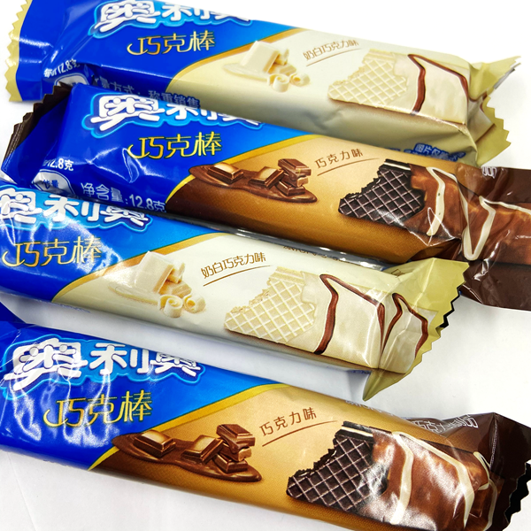 亿滋奥利利奥巧克棒味巧克力威化500g饼干香脆巧克力制品