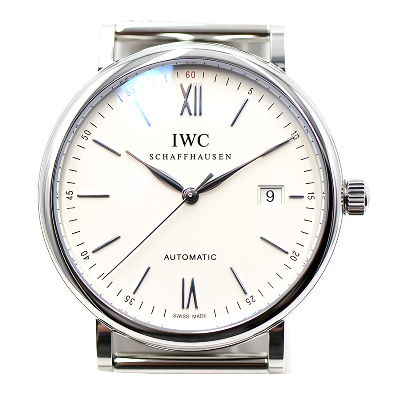 【9.9新】万国自动机械男表 柏涛菲诺 钢 日历