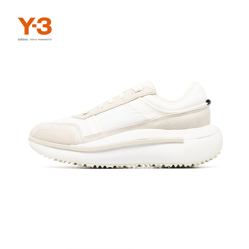 Y-3/Y3山本耀司青春潮流情侣款纯色运动时尚休闲系带老爹鞋GZ9157