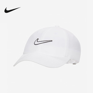 耐克Nike男子帽子2023夏季新款运动休闲鸭舌帽遮阳帽FB5369-100