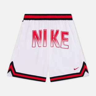 Nike耐克男女大童裤子2024春新款篮球训练运动透气短裤FN8351-100