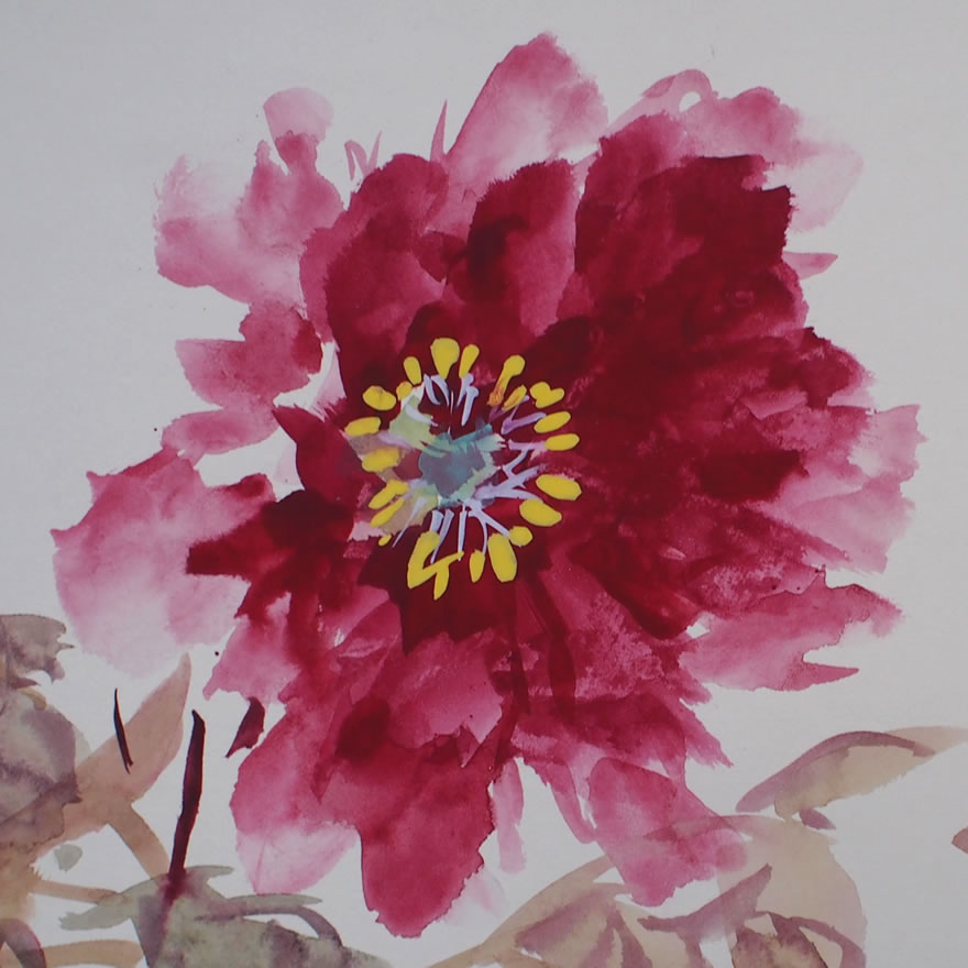 贾宝珉-花卉《牡丹》-德馨堂首拍