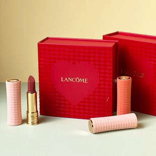 Lancome兰蔻情人节爱心小蛮腰哑光口红196 277 221 寻爱限定礼盒