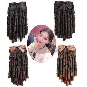 蝴蝶结公主卷 宫廷卷 民国复古油条卷影楼舞台外出游玩假发包邮