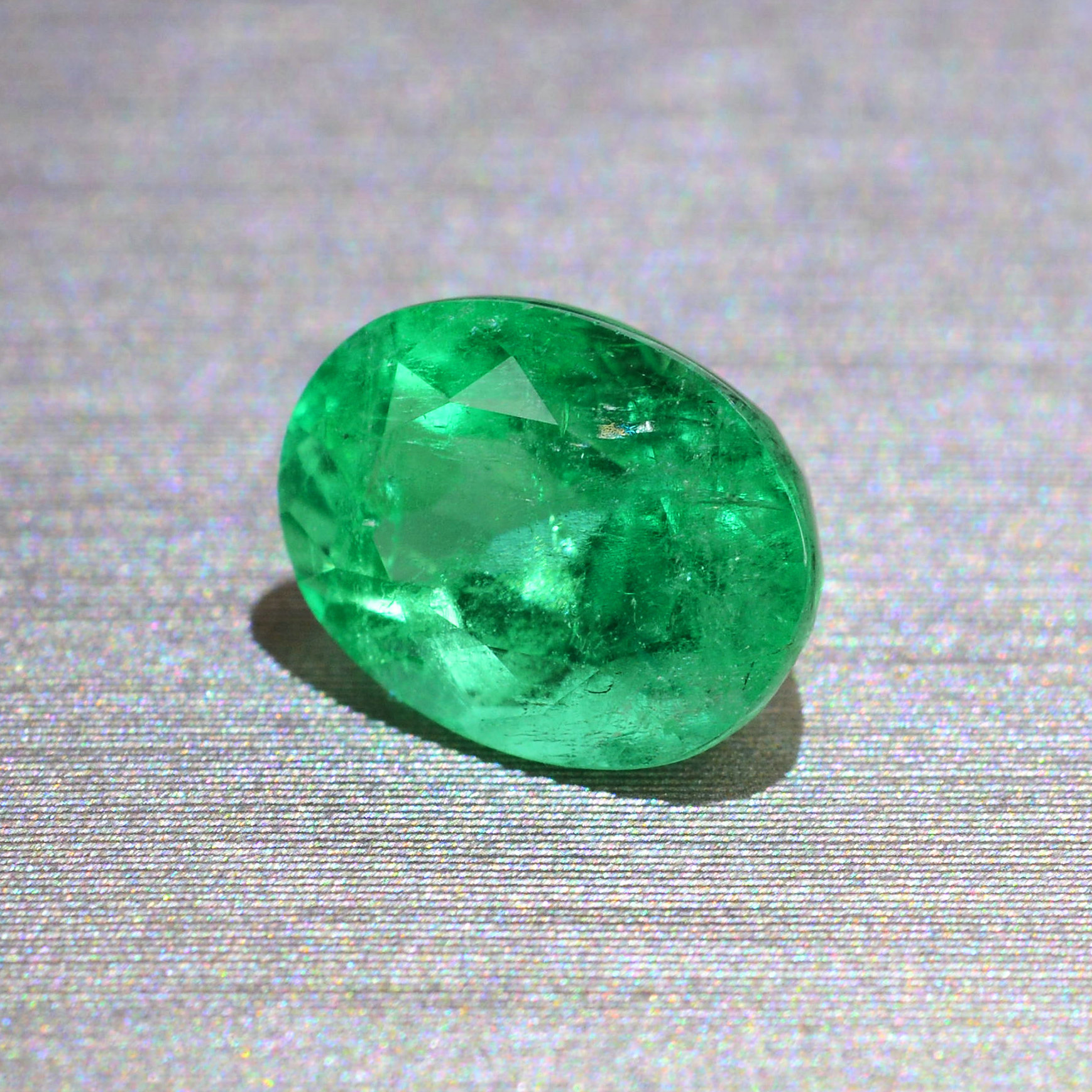 1.68ct 哥伦比亚祖母绿裸石 天然晶体 可设计镶嵌 0923