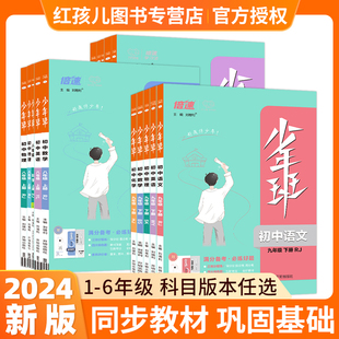 2024秋新版少年班初中七八九年级上下册初一二三同步练习册必刷练习题语文数学英语物理人教北师华师苏科沪科版课时训练万向思维