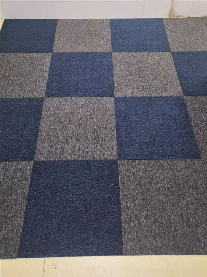 库存方块地毯天雅地毯pvc底方块地毯纯色地毯灰色蓝色驼色淡粉色