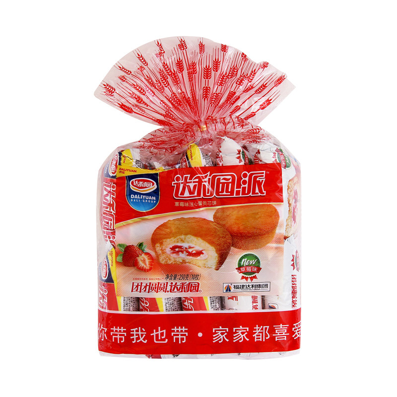 达利园草莓派 25克x10枚/袋