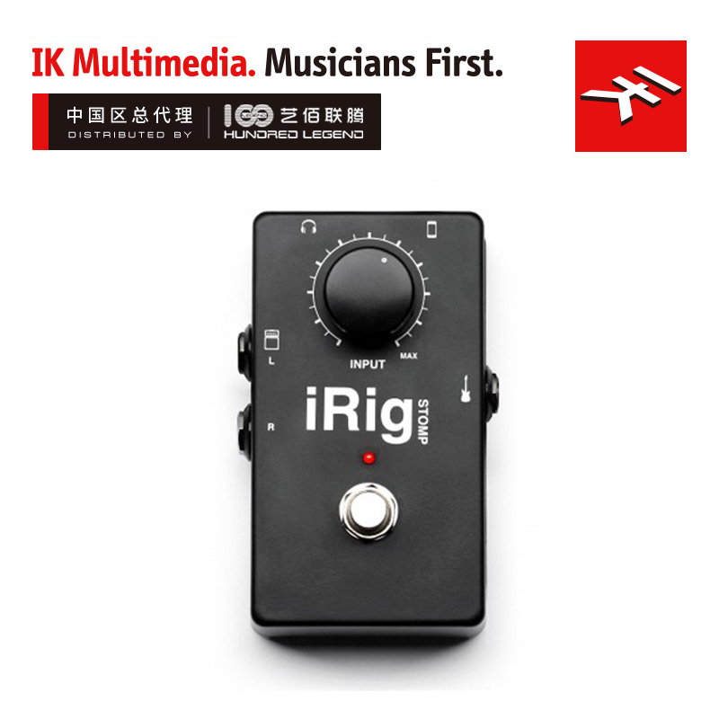IK Multimedia iRig STOMP 吉他单块效果器软件控制器吉他转接口在类目 乐器/吉他/钢琴/配件, 乐器配件, 吉他配件, 单块效果器中 - 来自Buy2taobao.com提供专业的淘宝代购服务