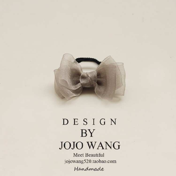 Shine Aesthetic lines bow Hairpin Hairdressing Hair rope the republic of korea Duckbill clip organza rubber string Hairpin Edge clamp Top clampin the Accessories/Fashion Jewelry, Hair Accessories category - from Buy2taobao.com to provide professional Taobao agent buy service
