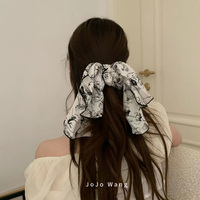 高级感的姐姐~蝴蝶结飘带发圈女发绳头绳新款发饰头饰扎头发盘发