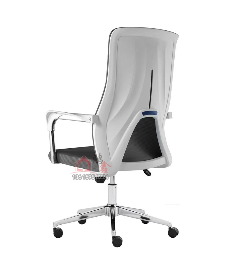电脑椅舒适久坐 简约现代职员高靠背网布升降转椅 办公室透气座椅