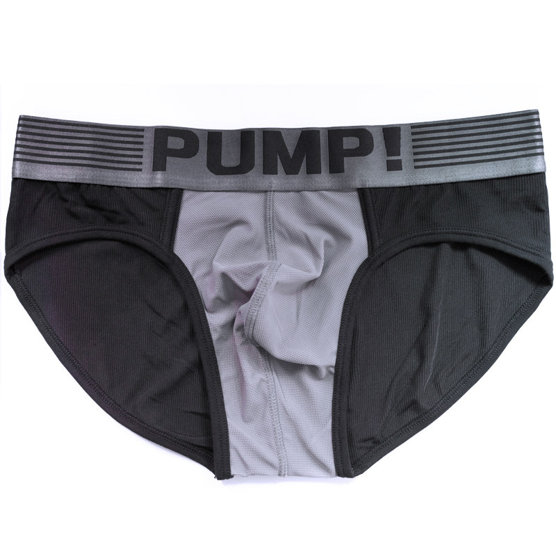 男士三角裤立体u凸大囊袋性感低腰运动健身透气舒适修身青年内裤