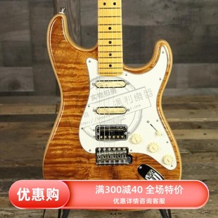 X标价9折Fender芬达RARITIES FLAME KOA TOP 017-6502/6503电吉他