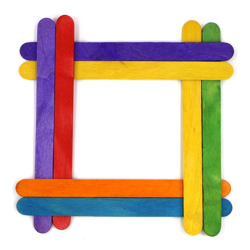 雪糕冰棍棒diy手工制作房子拼装建筑模型材料彩色创意木棒条儿园优惠