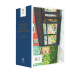 英文原版 World's Greatest Bookstores:100 Postcards  世界各地有名的书店 100张明信片 插画 Bob Eckstein 绘画作品集