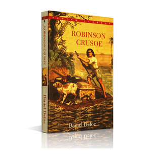 英文原版 Robinson Crusoe 鲁滨逊漂流记 Daniel Defoe 丹尼尔·笛福 Signet Classics 世界名著小说 青少年课外读物