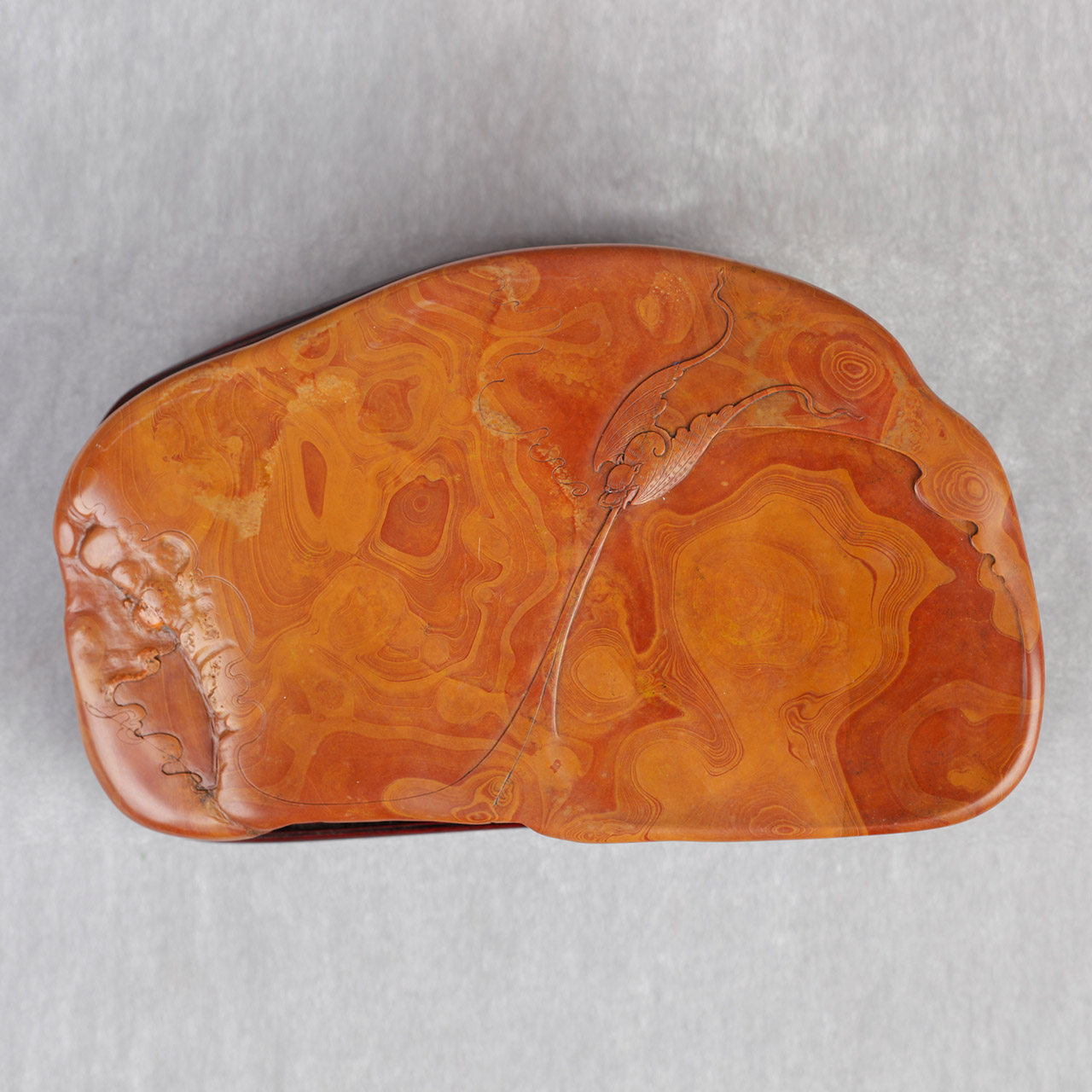 红丝砚《福来》 山东临朐老崖崮 hsy-0012