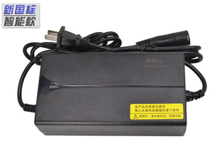 【原装正品】雅迪电动车锂电池智能充电器48V卡农头DC54.6V2A自动