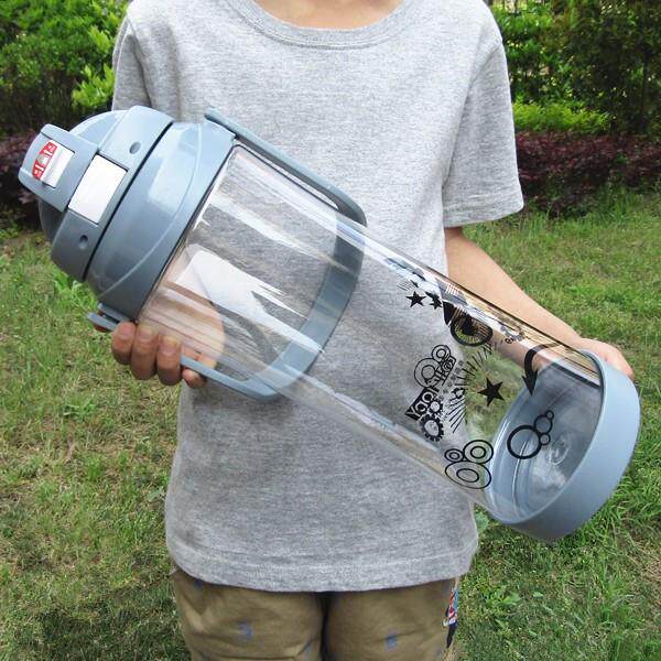 水杯便携户外运动水壶2000ml健身随手超大水杯子 大水杯便携超大容量