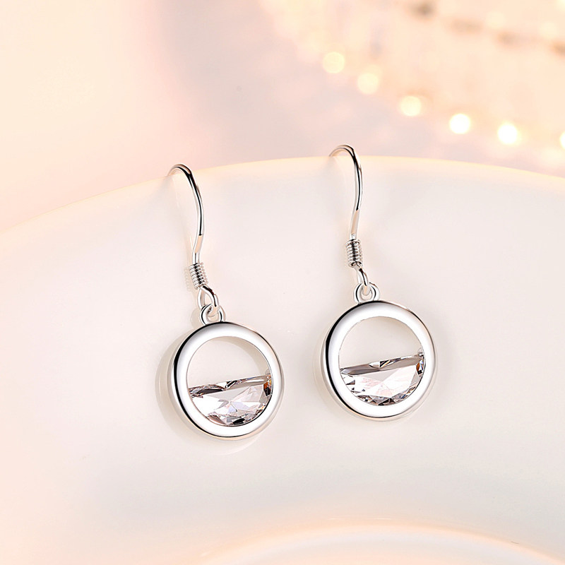 珍珠超小耳坠女款耳钩短款纯银s925精致迷你韩国气质简约个性百搭