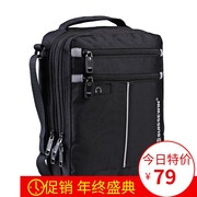 Swiss Army Knife Shoulder Bag Men's Multifunctional Handbag Business Bag Document Bag Canvas Messenger Bag Travel Backpack