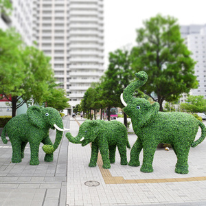 【绿雕大象图片】绿雕大象图片大全