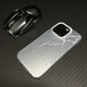银色雷电苹果15plus手机壳iphone14promax新款XS高级13pro个性